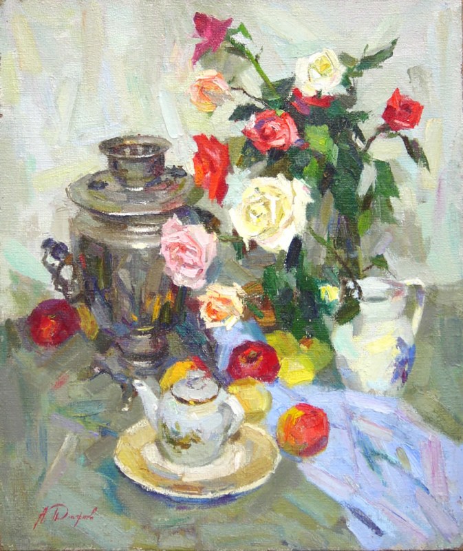 299835 Still Life with Samovar