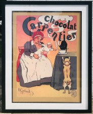 908426 Antique Poster Repo  Chocolat Carpentier